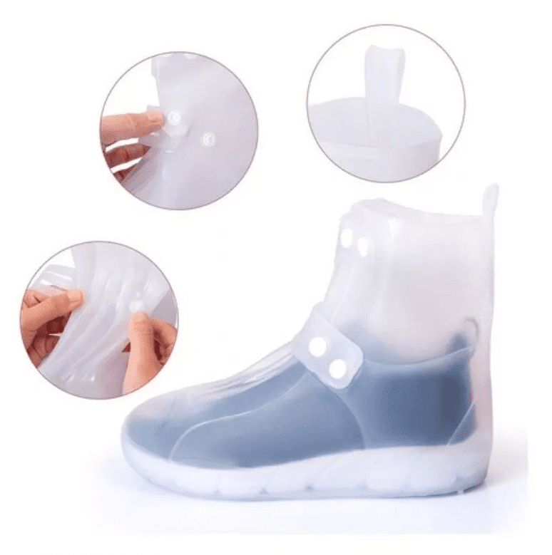 Cubrezapatos Botas para Lluvia Impermeable Antideslizante